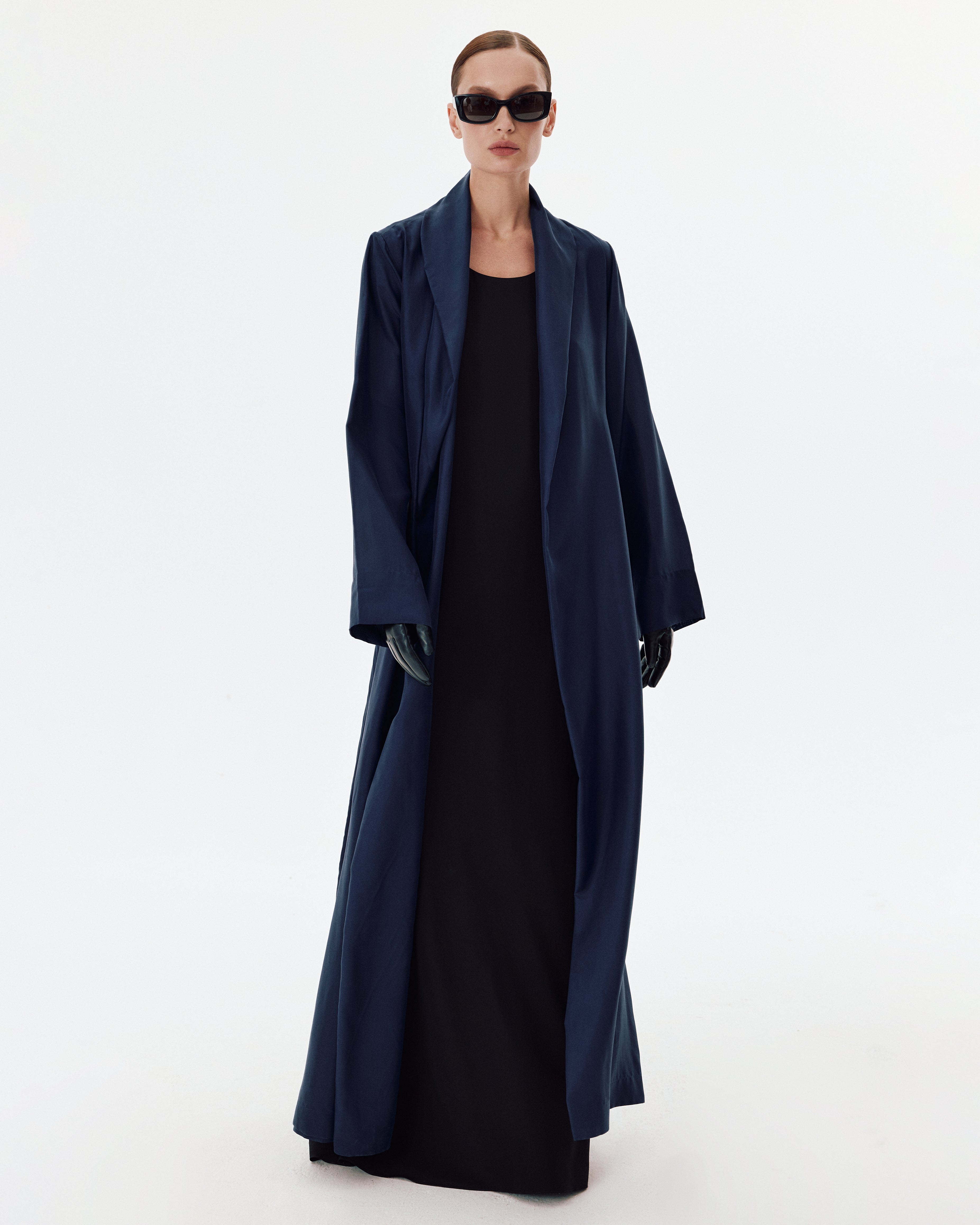 Adele Coat Navy – Di Stavnitser