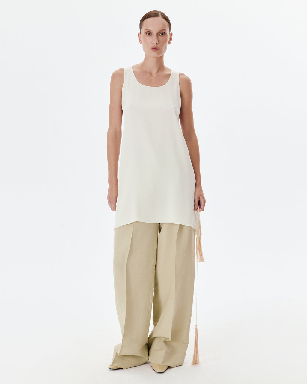 Vera Mini Dress in Cream