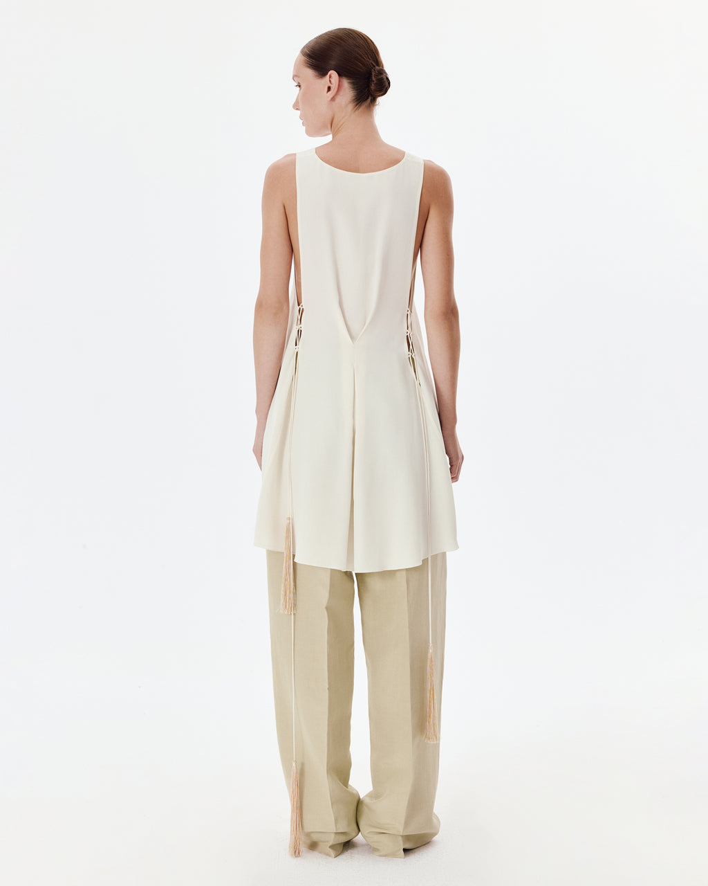 Vera Mini Dress in Cream