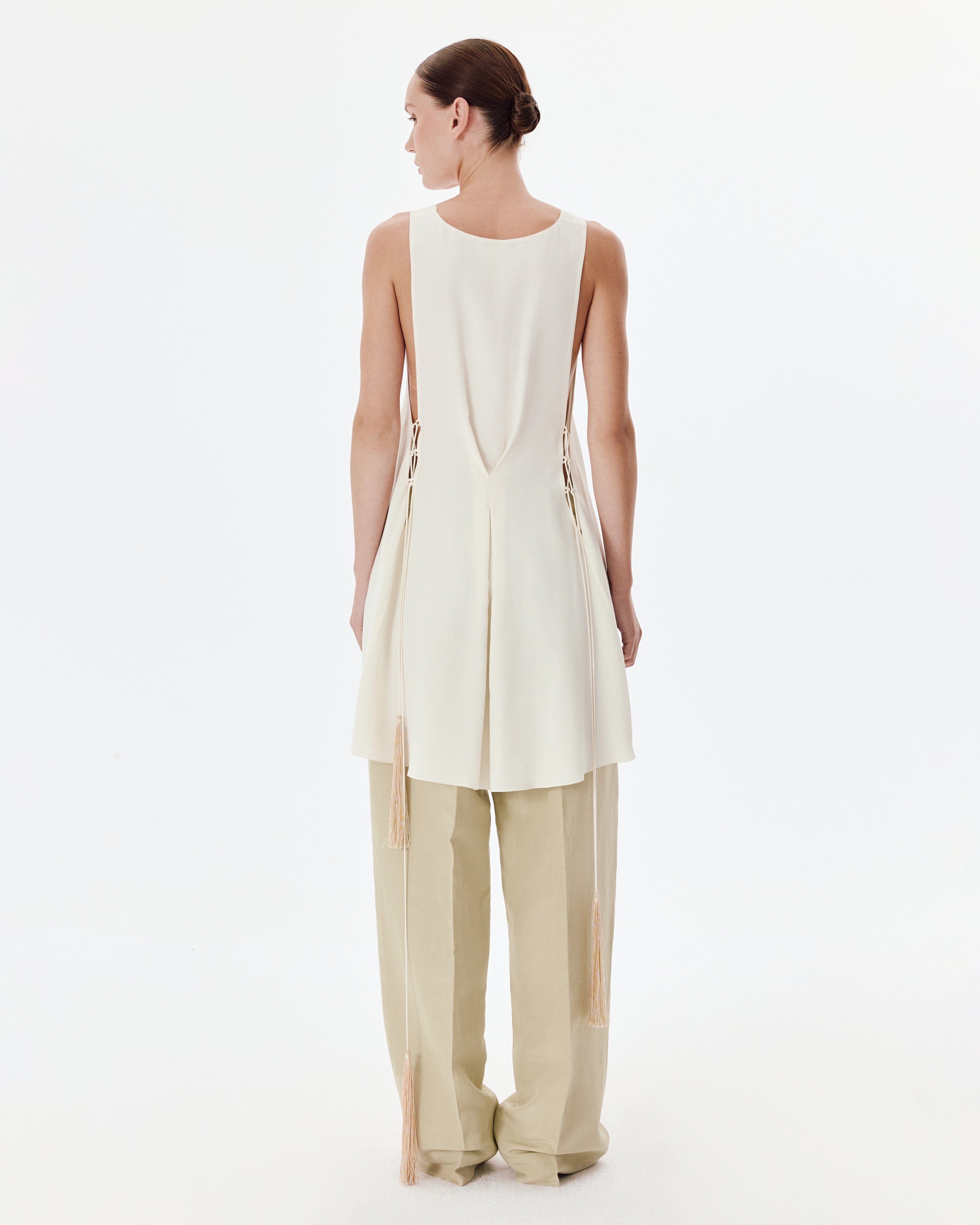 Vera Mini Dress in Cream