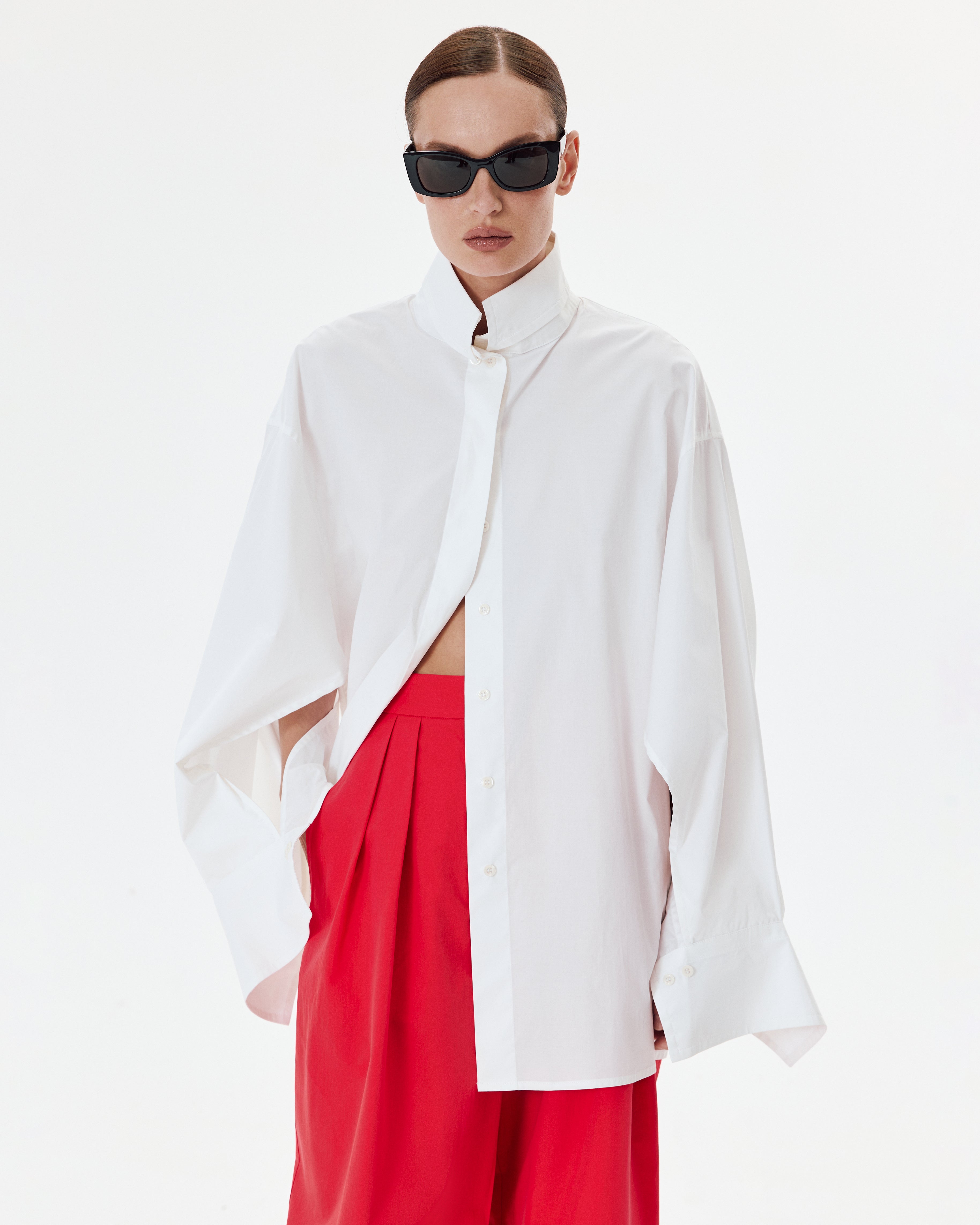Milena Shirt White
