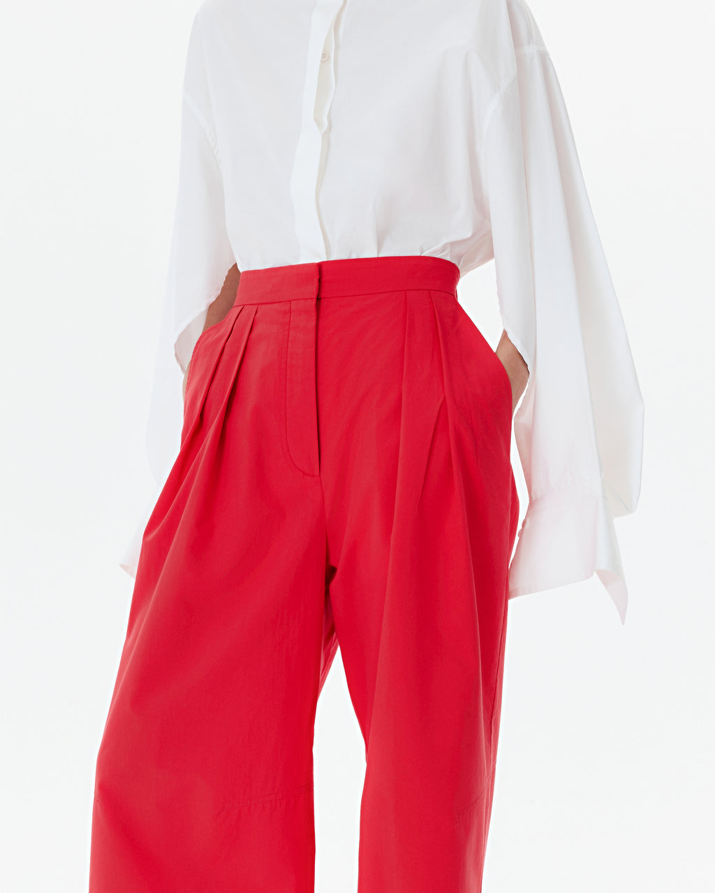 Rena Pants in Lipstick Red