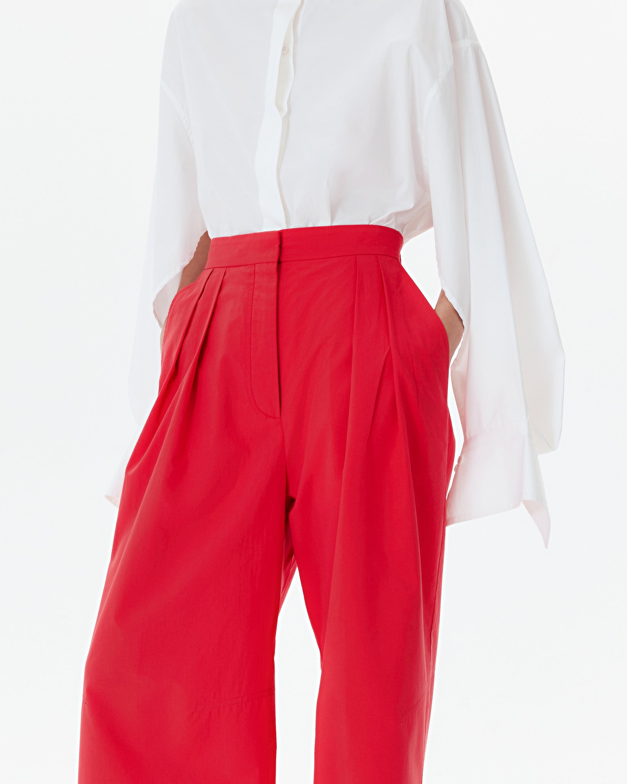 Rena Pants in Lipstick Red