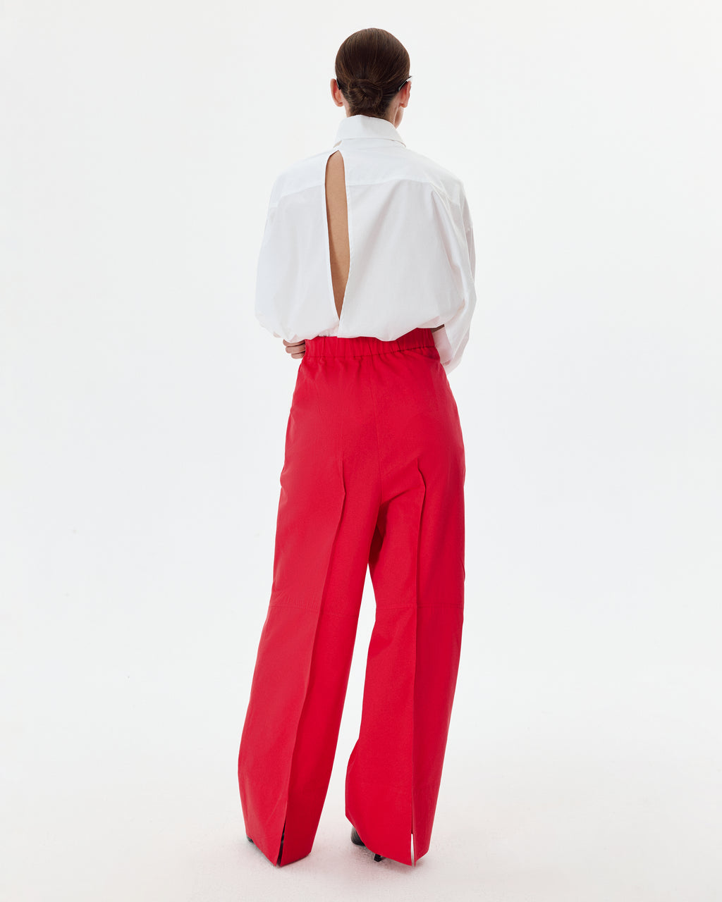 Rena Pants in Lipstick Red