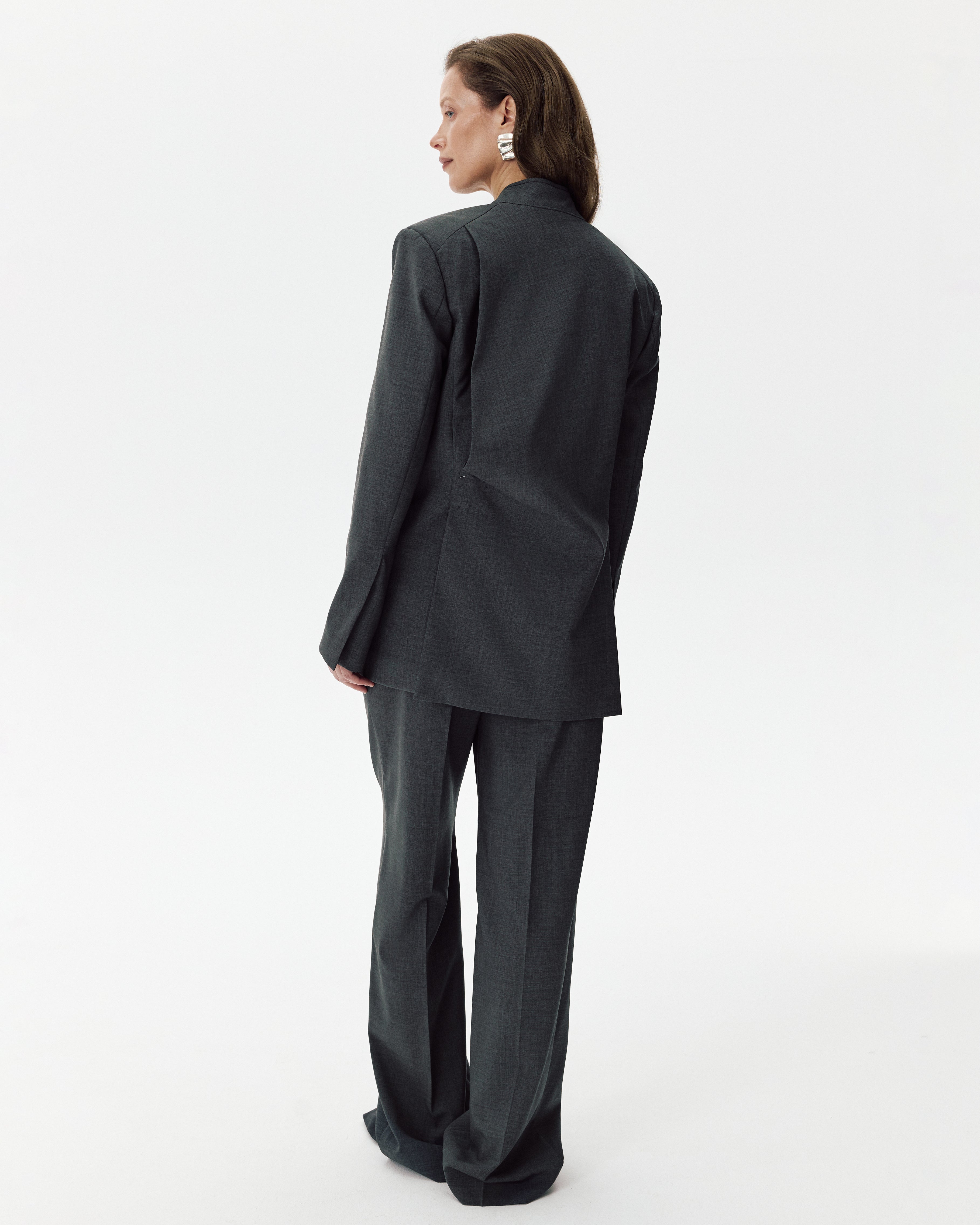 Brera Jacket Grey Melange