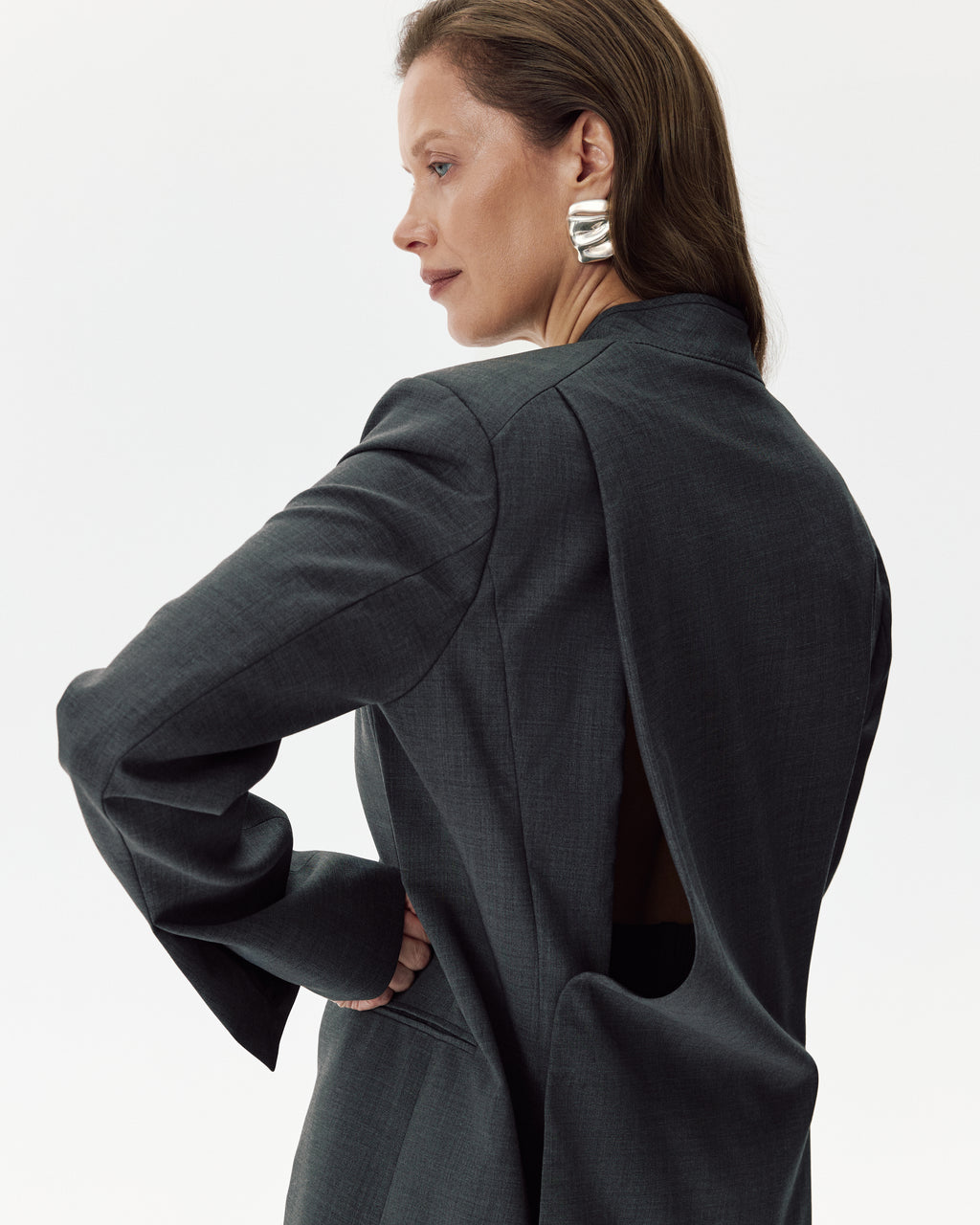 Brera Jacket Grey Melange