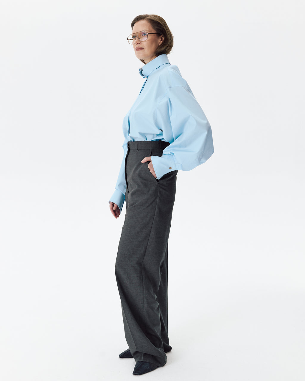 Brera Pants Grey Melange
