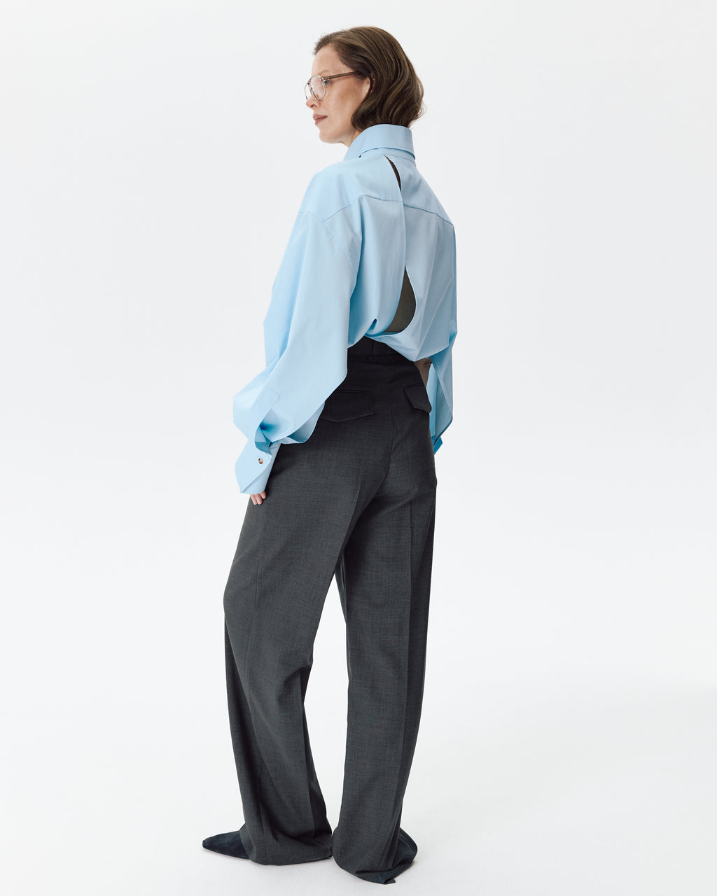 Brera Pants Grey Melange