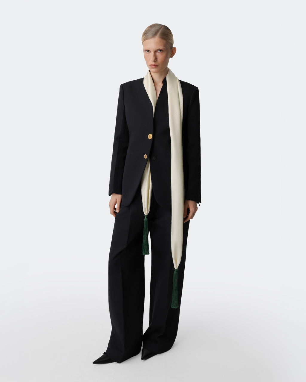 Signature Cotton Jacket Black
