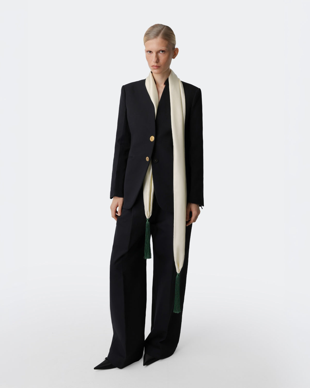 Signature Cotton Jacket Black