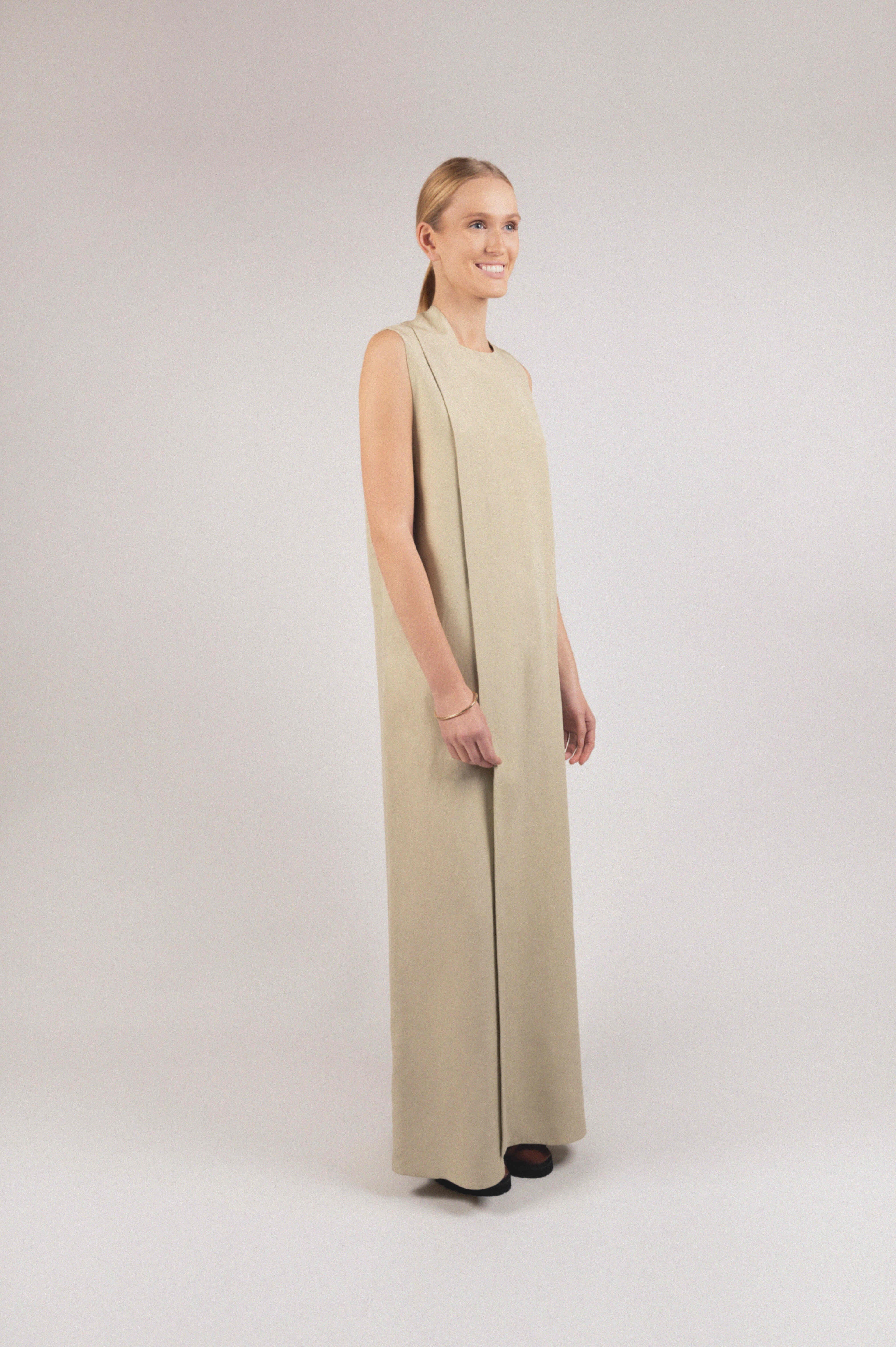 Sahara Dress in Shell