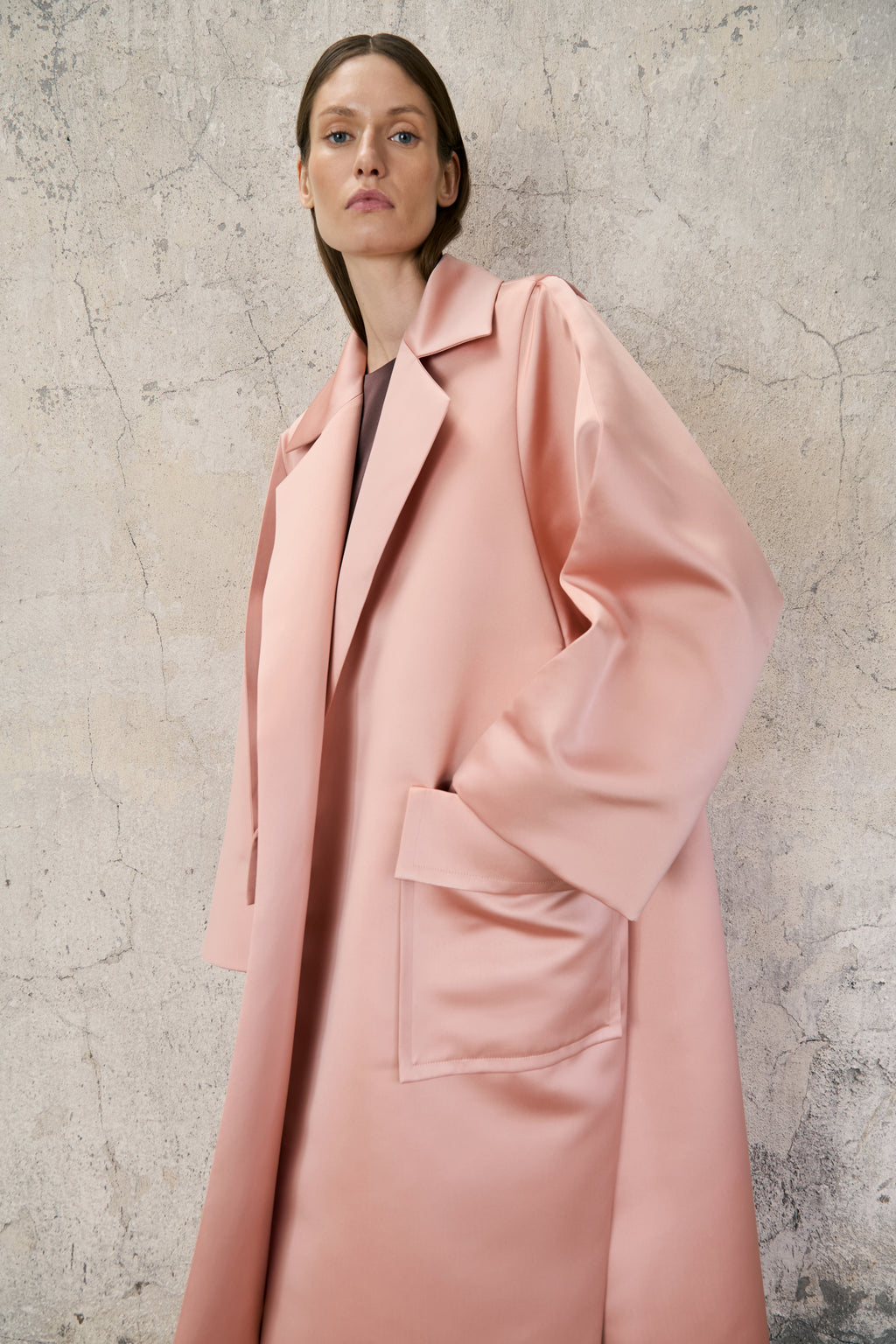 La Scala Coat Rose