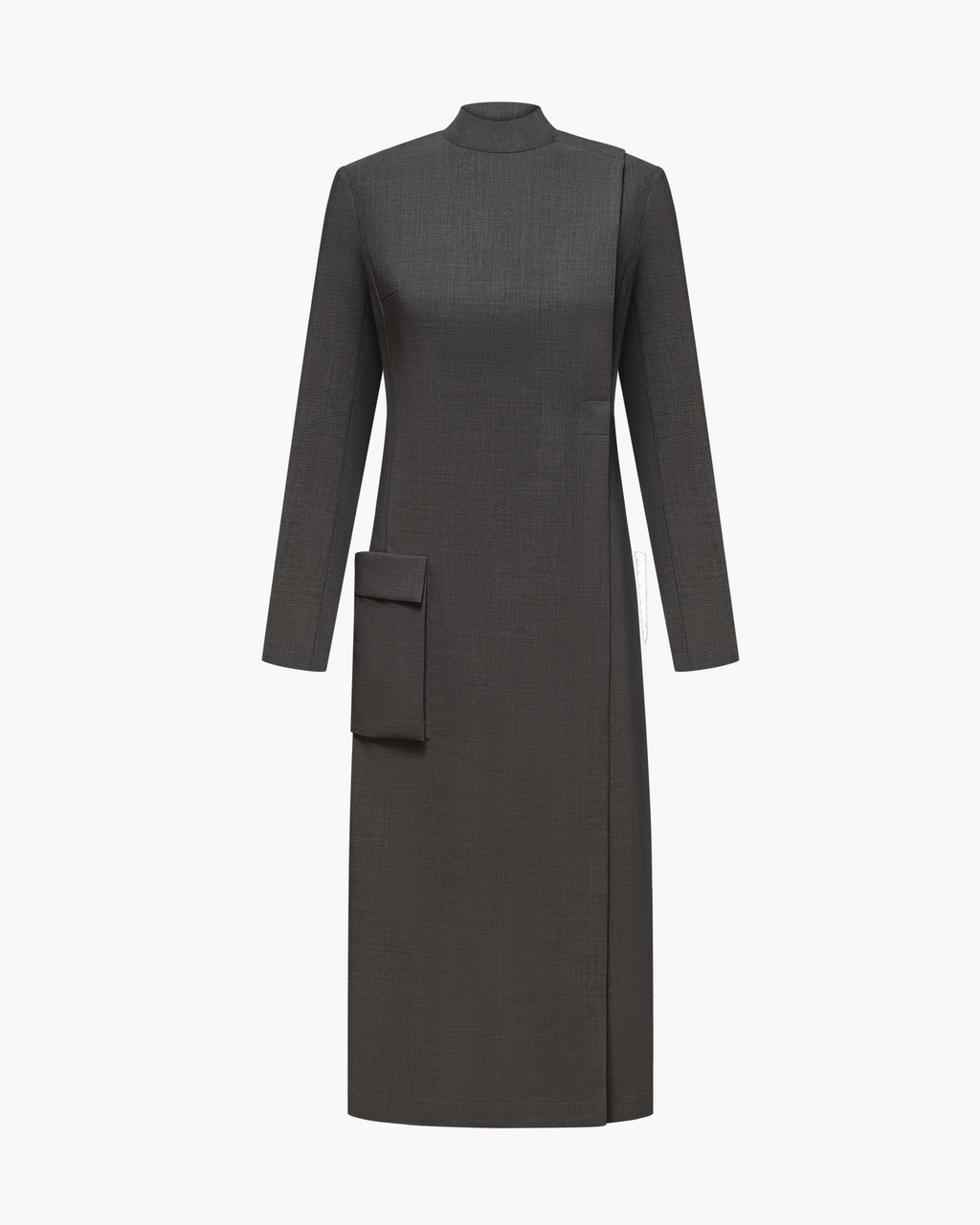 Safari Dress Grey Melange