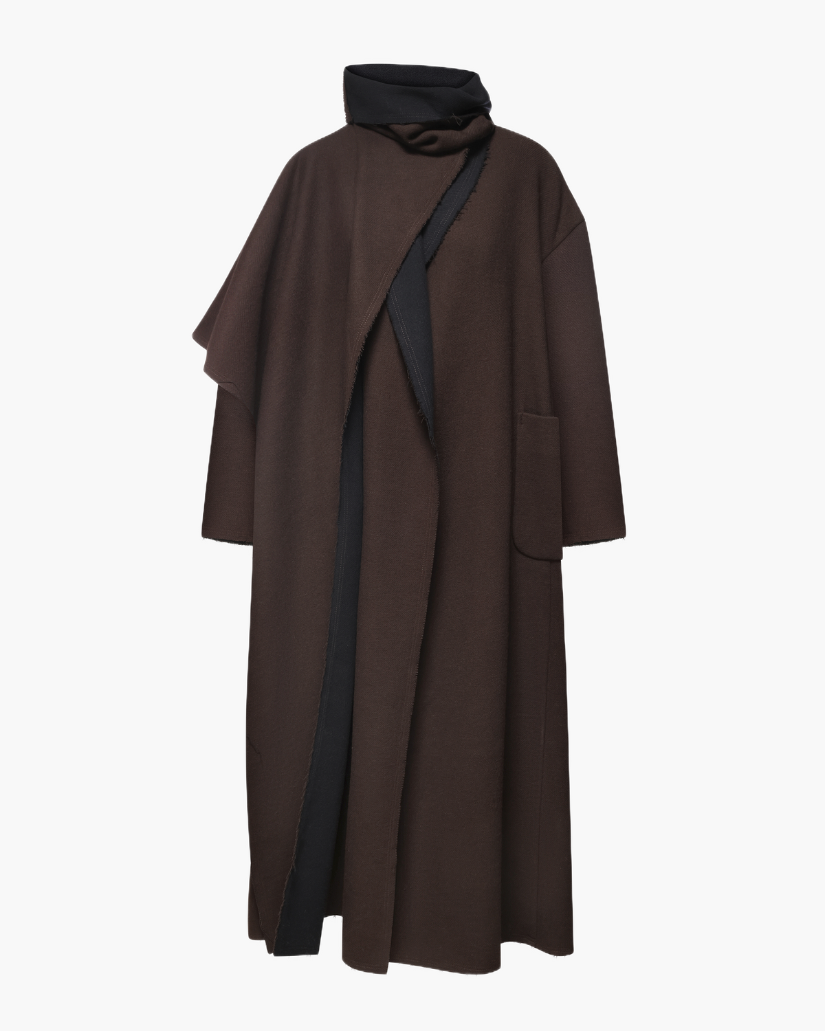 Diana Coat Brown & Blue