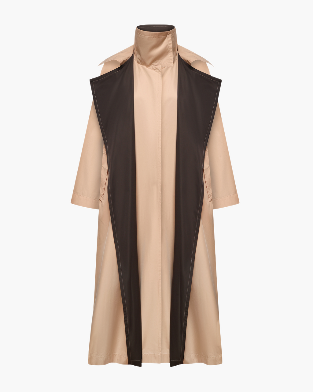 Double Trenchcoat Rose & Coffee