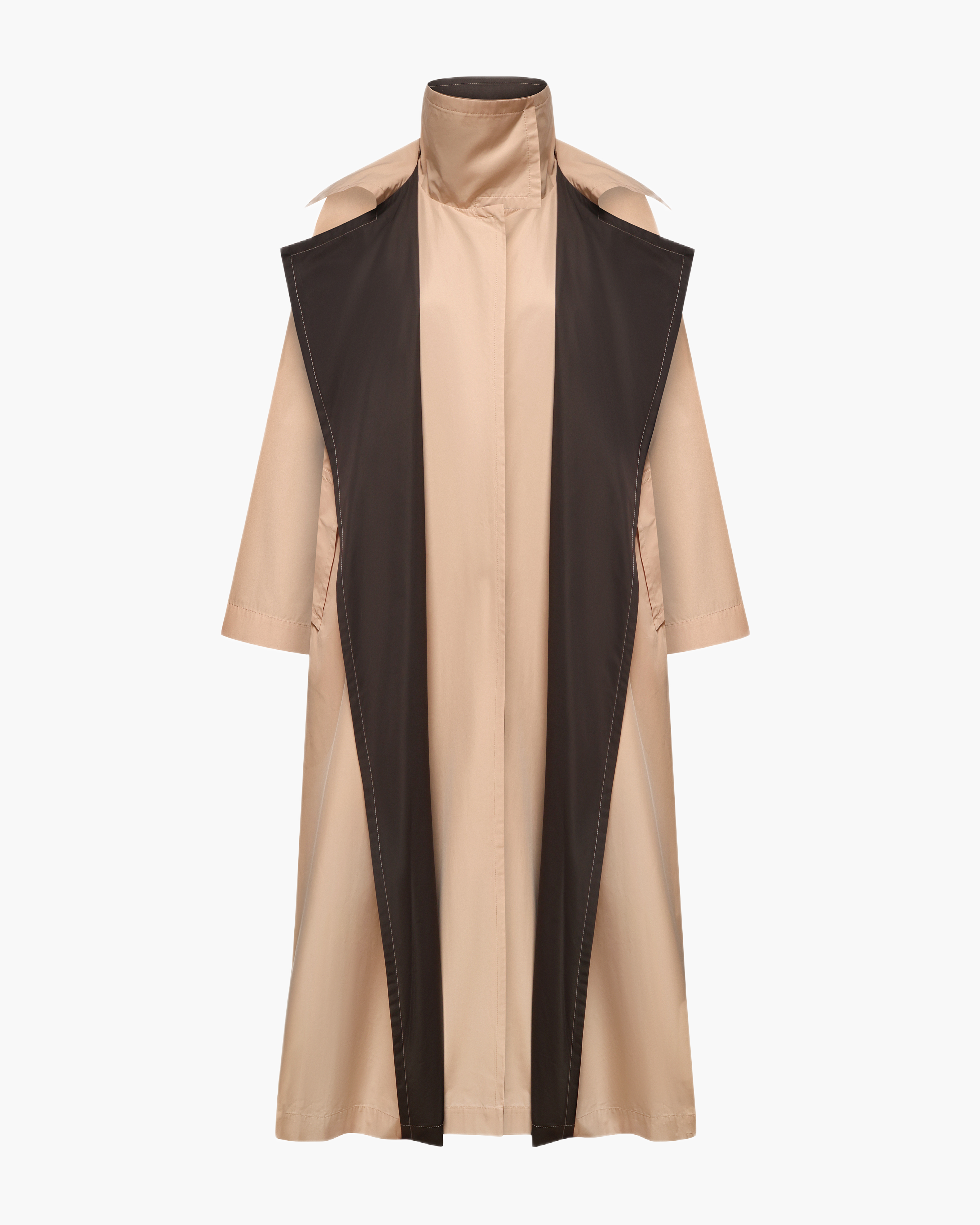 Double Trenchcoat Rose & Coffee