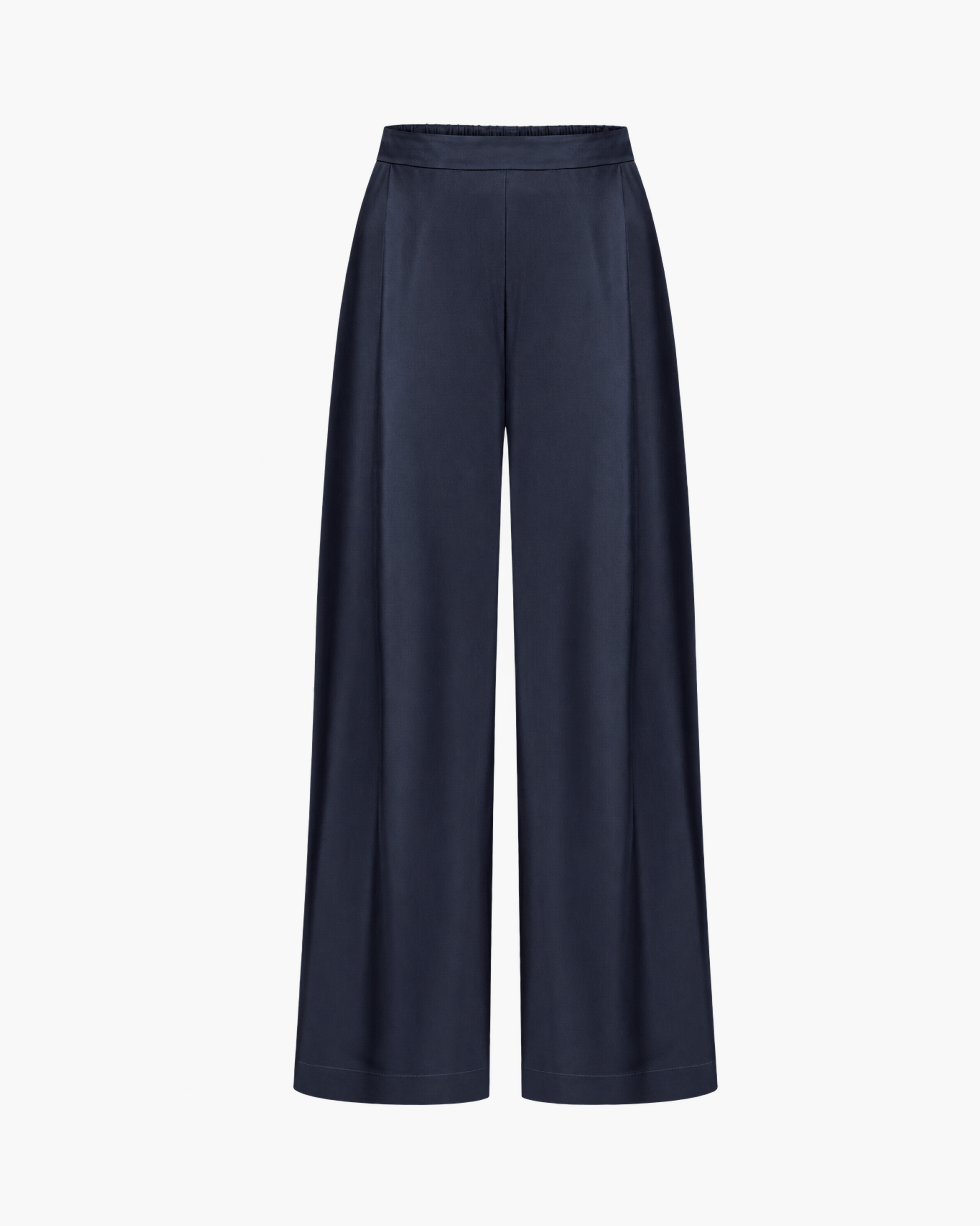 Relax Pants Diagonal Navy