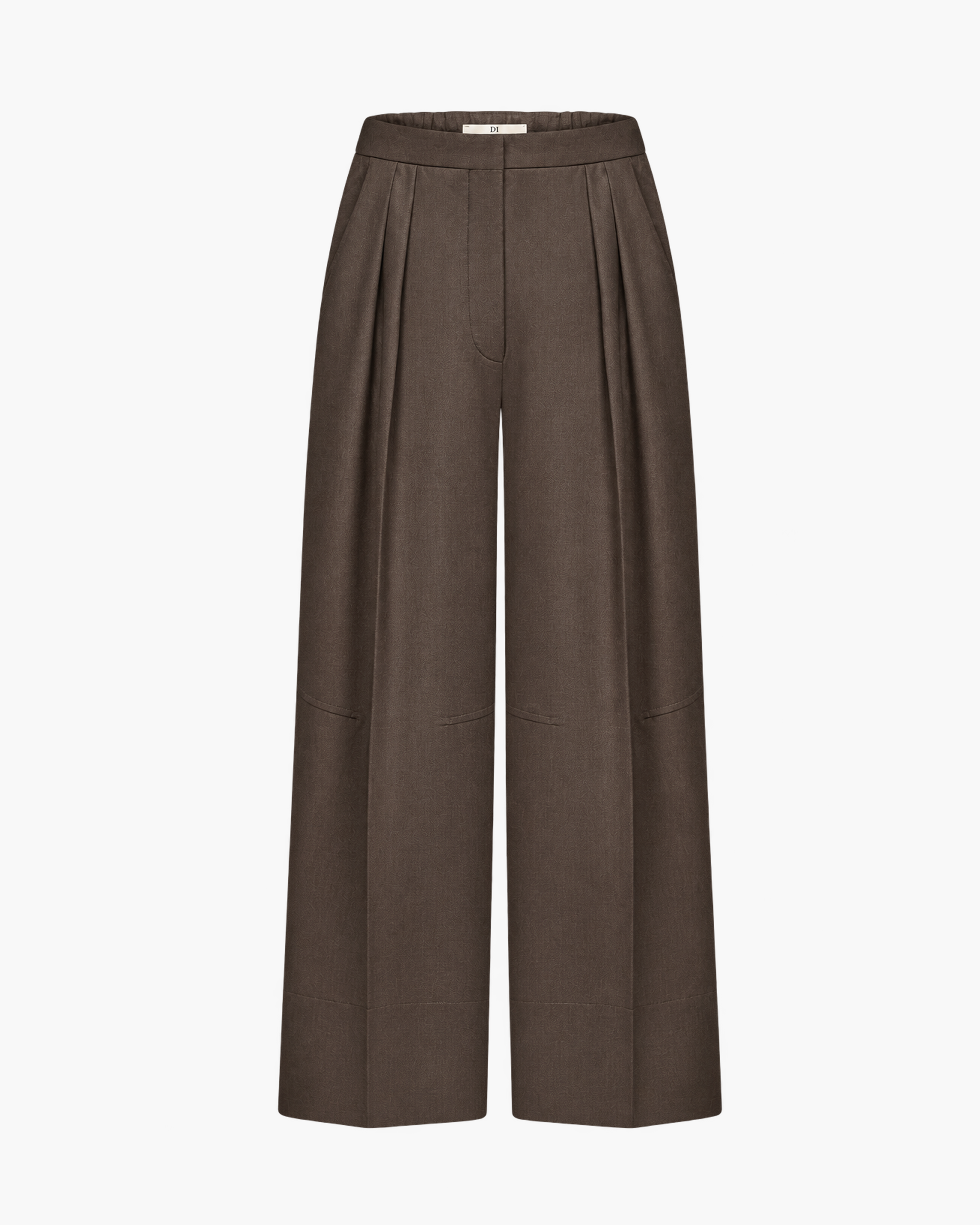 Rena Wool Pants Coffee Bean