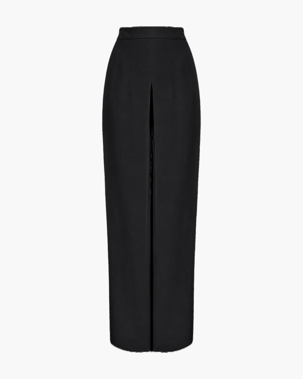 Origami Crepe Pants Black