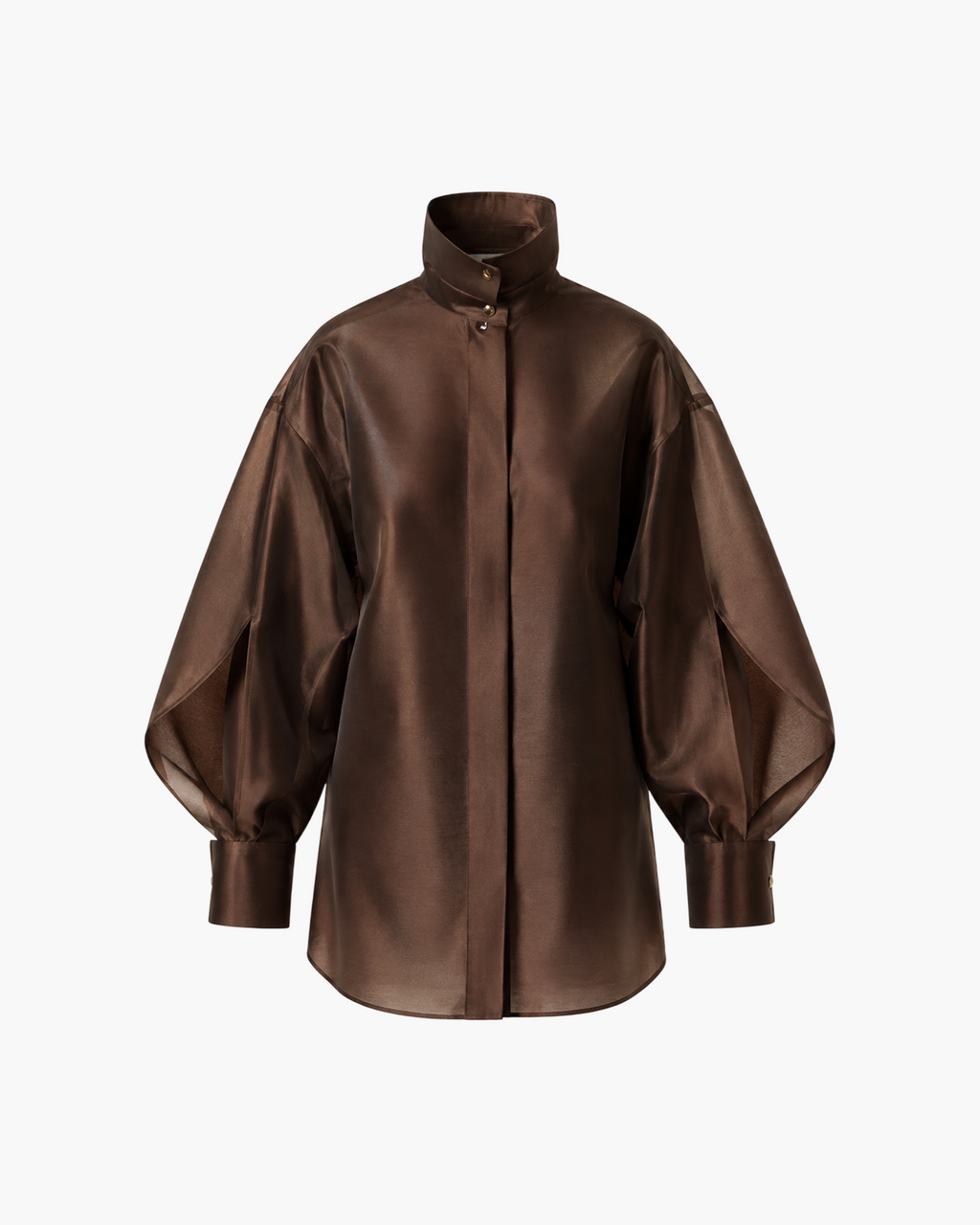 Organza Milena Blouse Brown