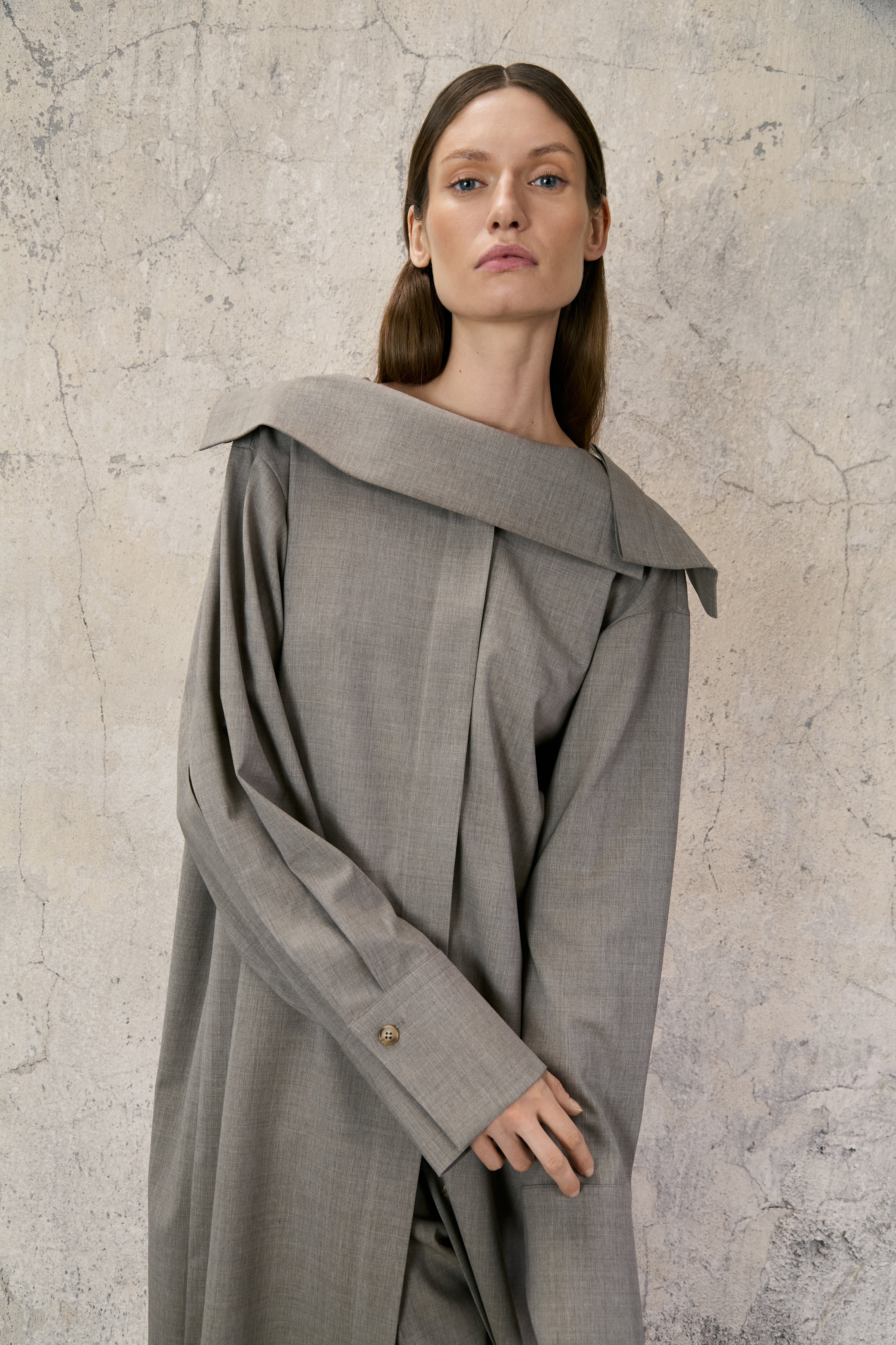 Brera Dress in Grey