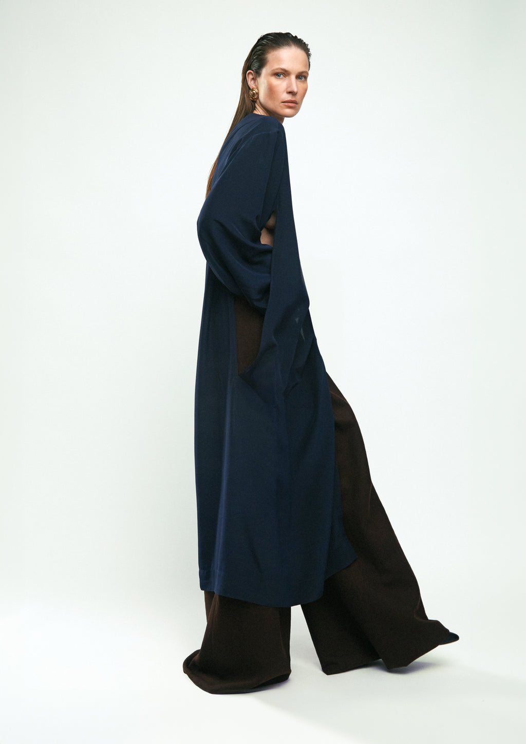 Scandal Blouse Navy