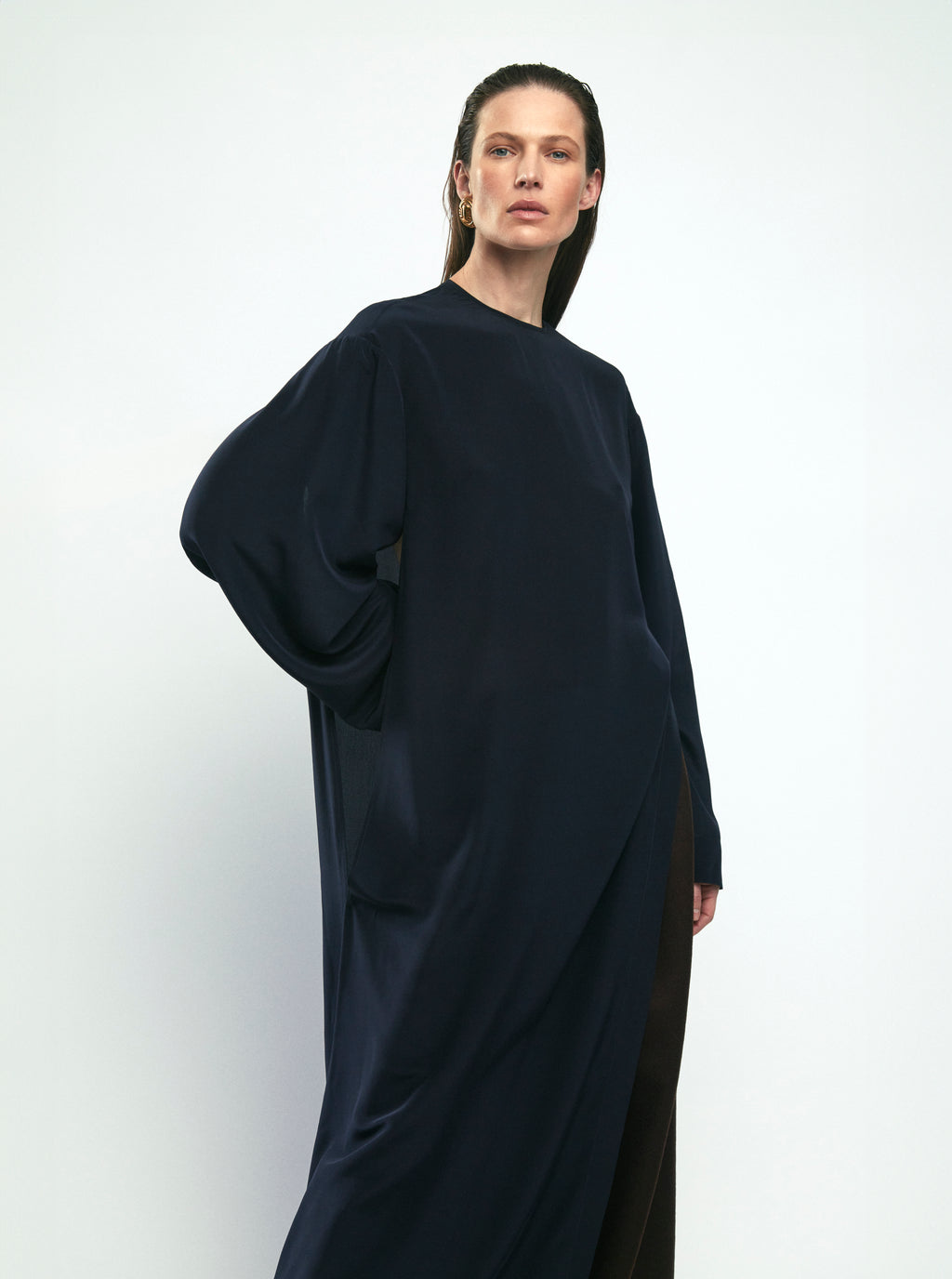 Scandal Blouse Navy