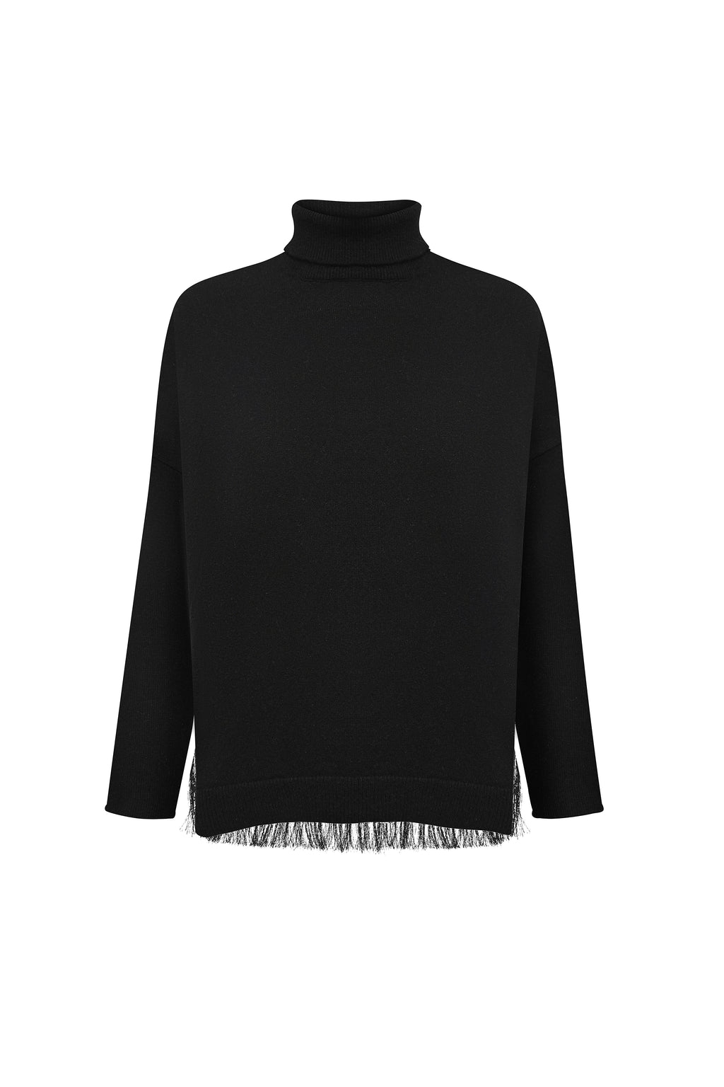 Fringe Top Black