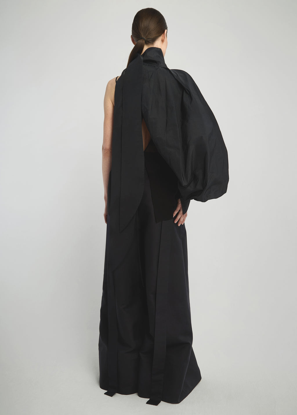 Taffeta Sleeve Black