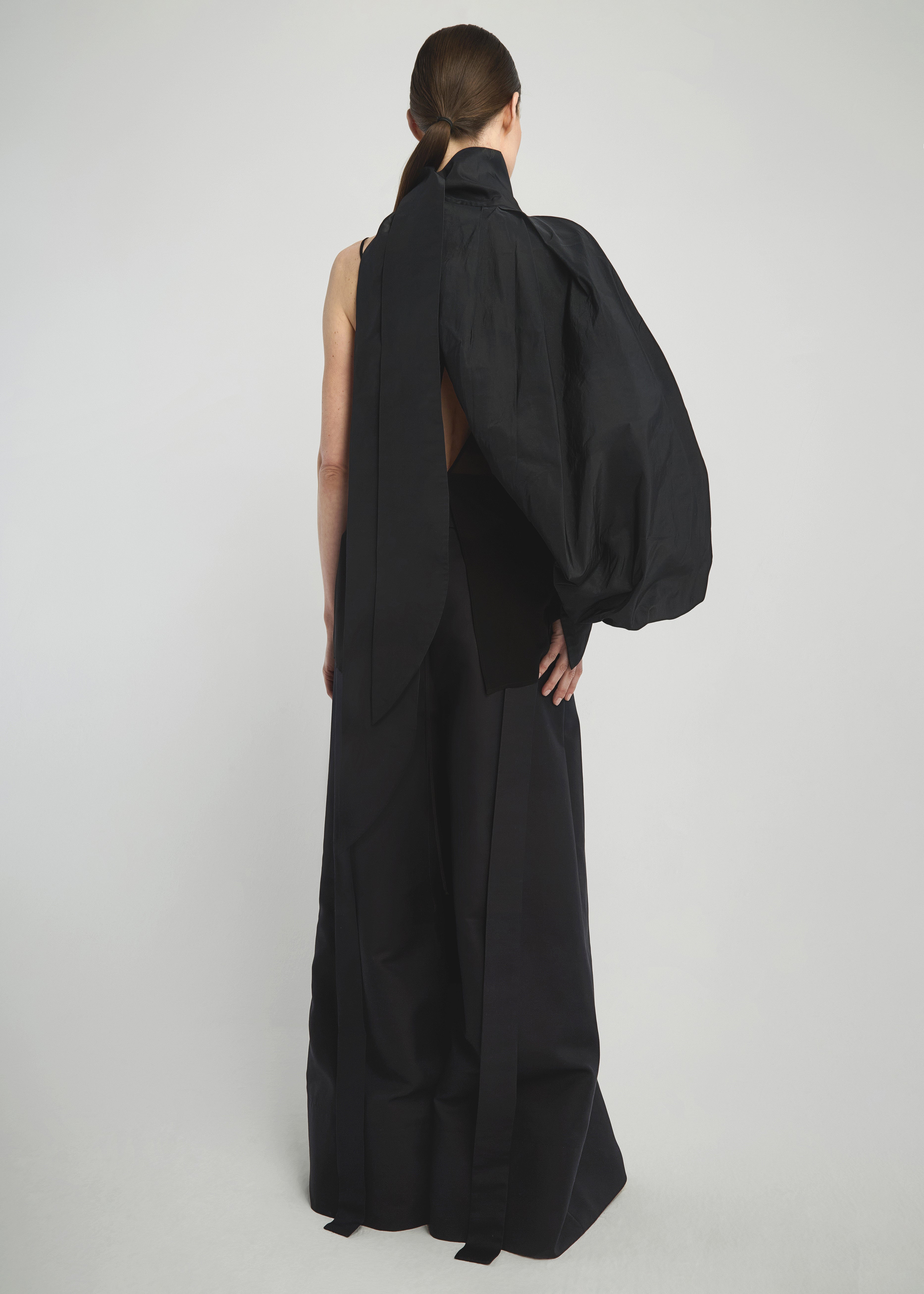 Taffeta Sleeve Black
