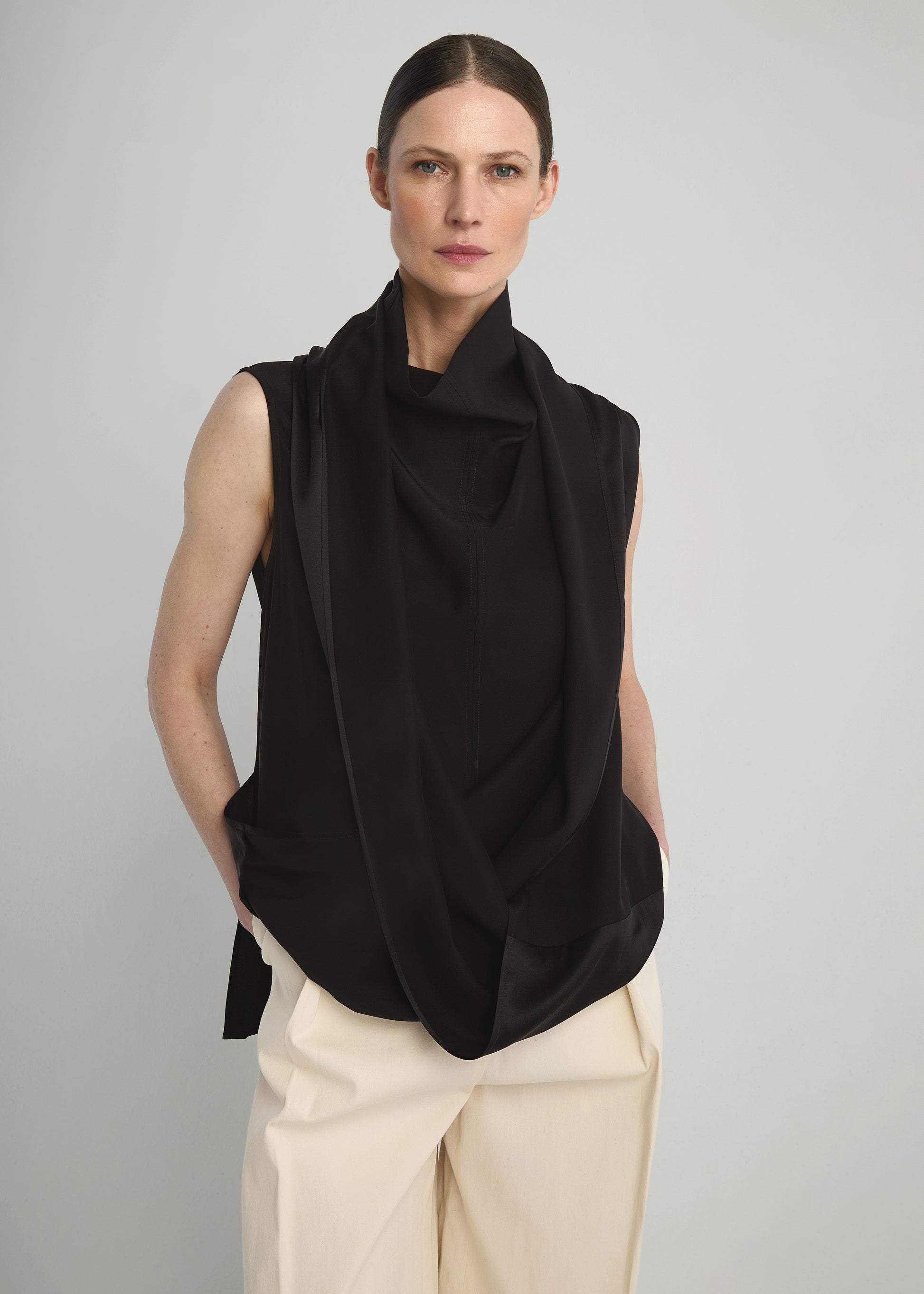 Aida Satin Top