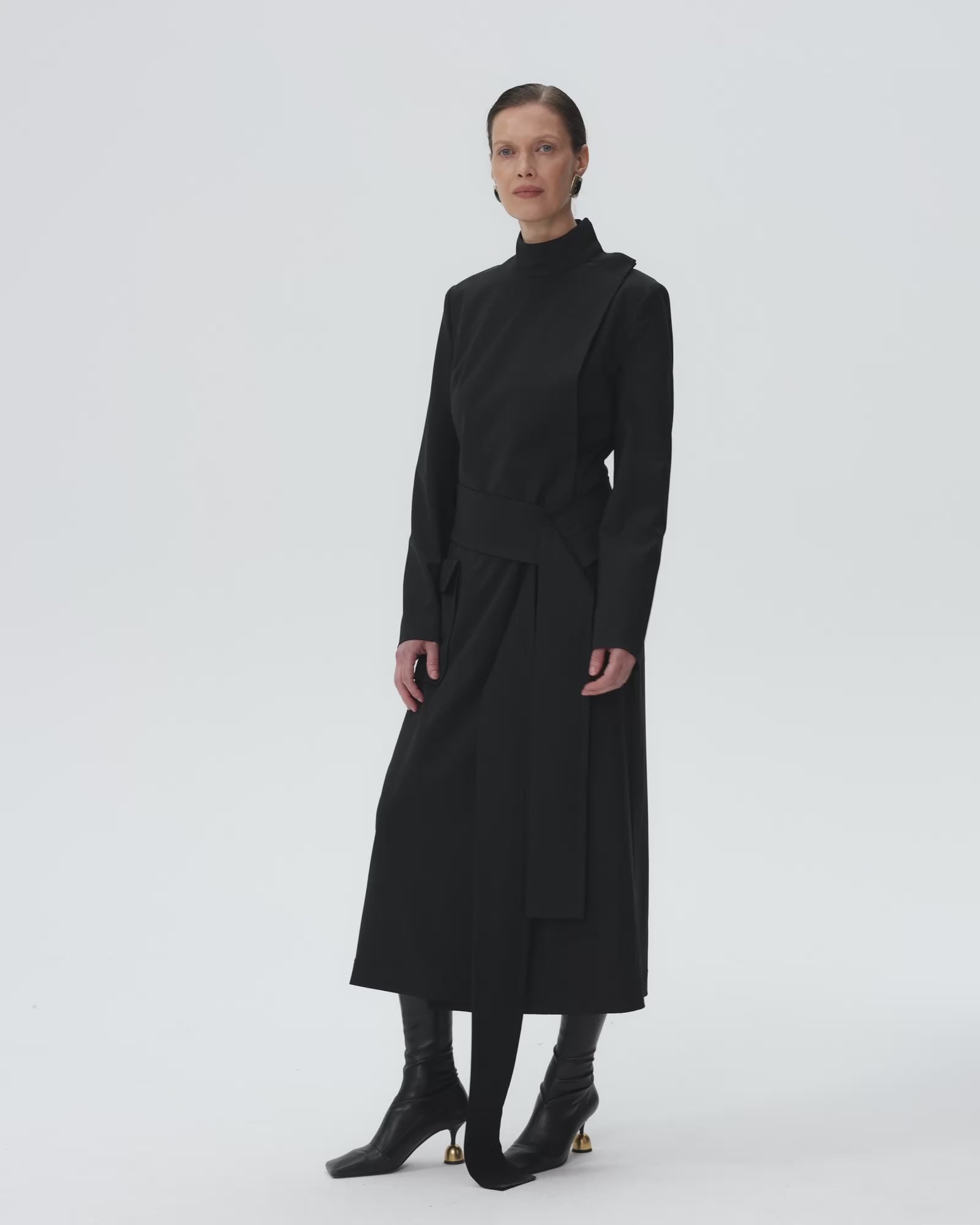 Safari Dress Black