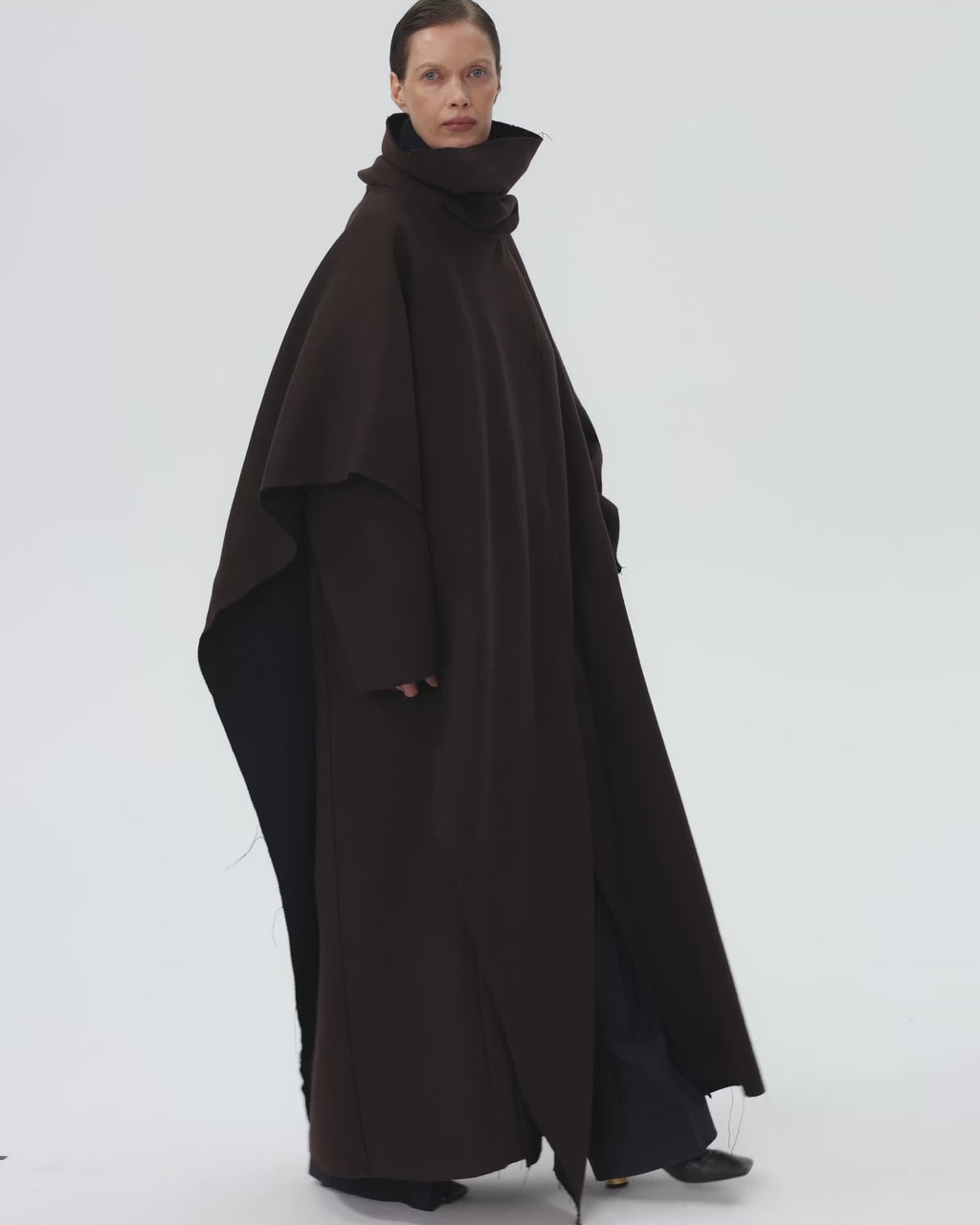 Diana Coat Brown & Blue