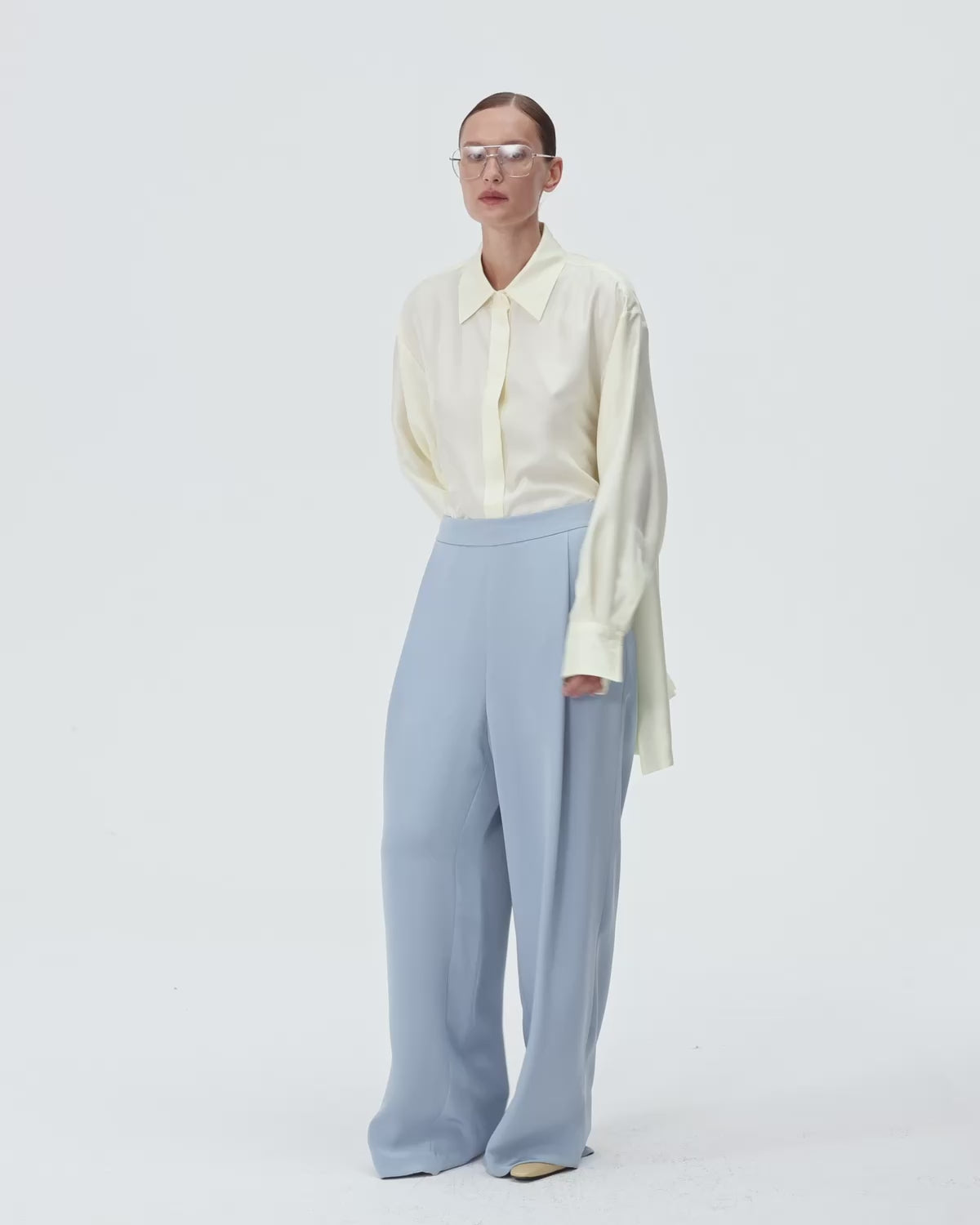 New Relax Pants in Blue