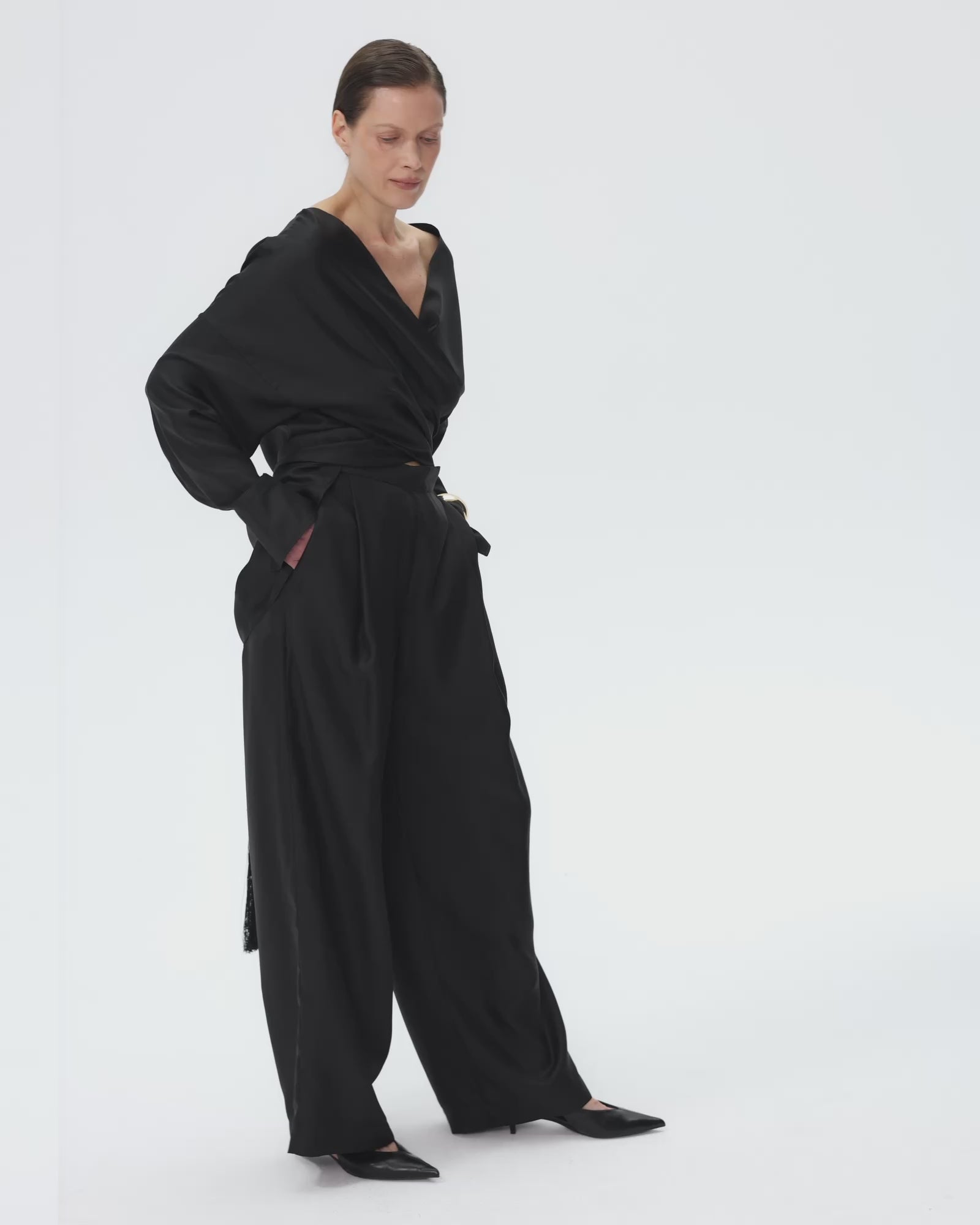 Reversible Blouse Black