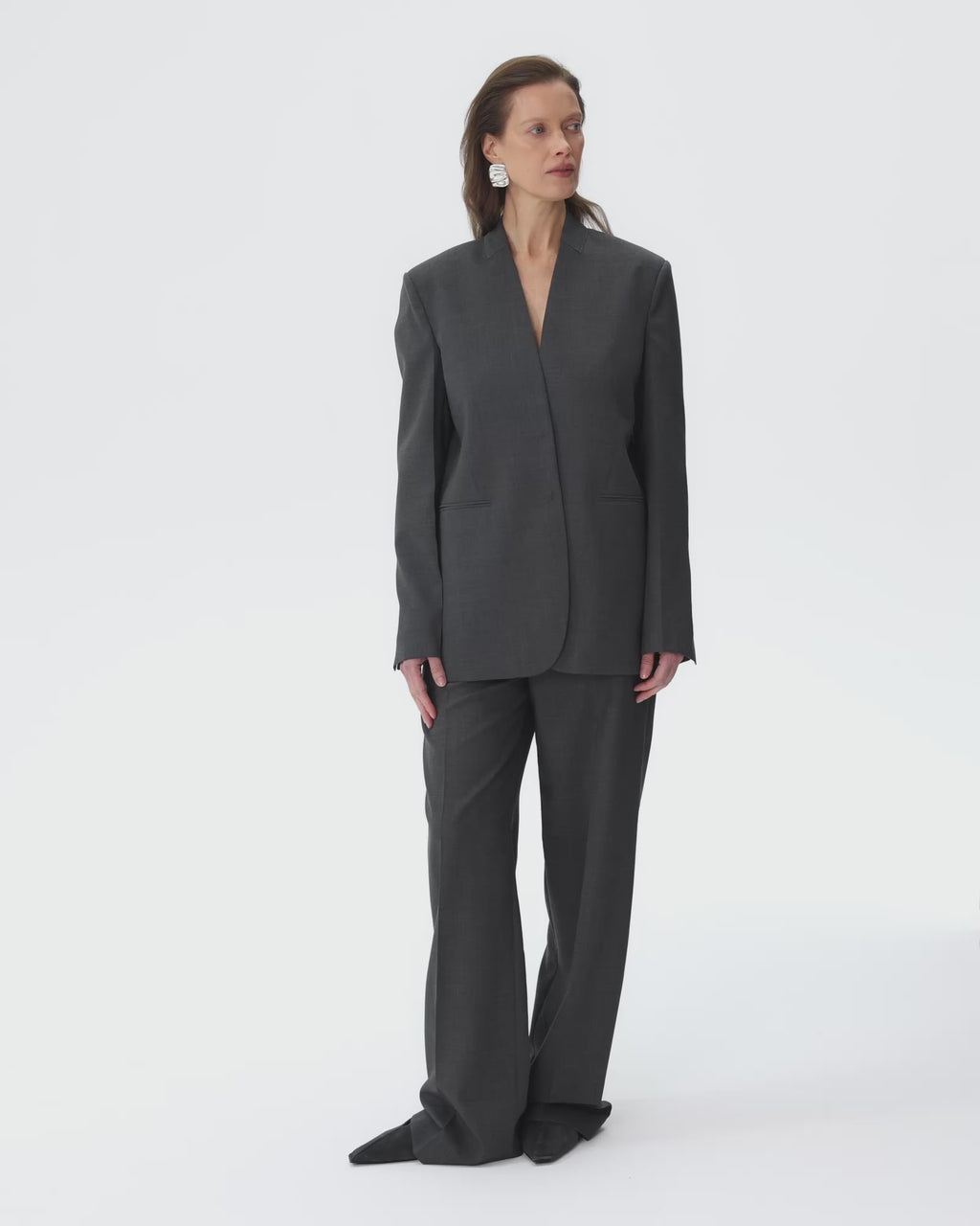 Brera Jacket Grey Melange