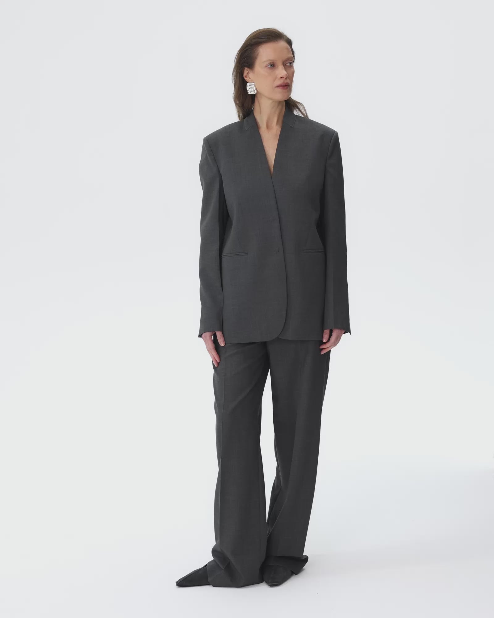 Brera Jacket Grey Melange