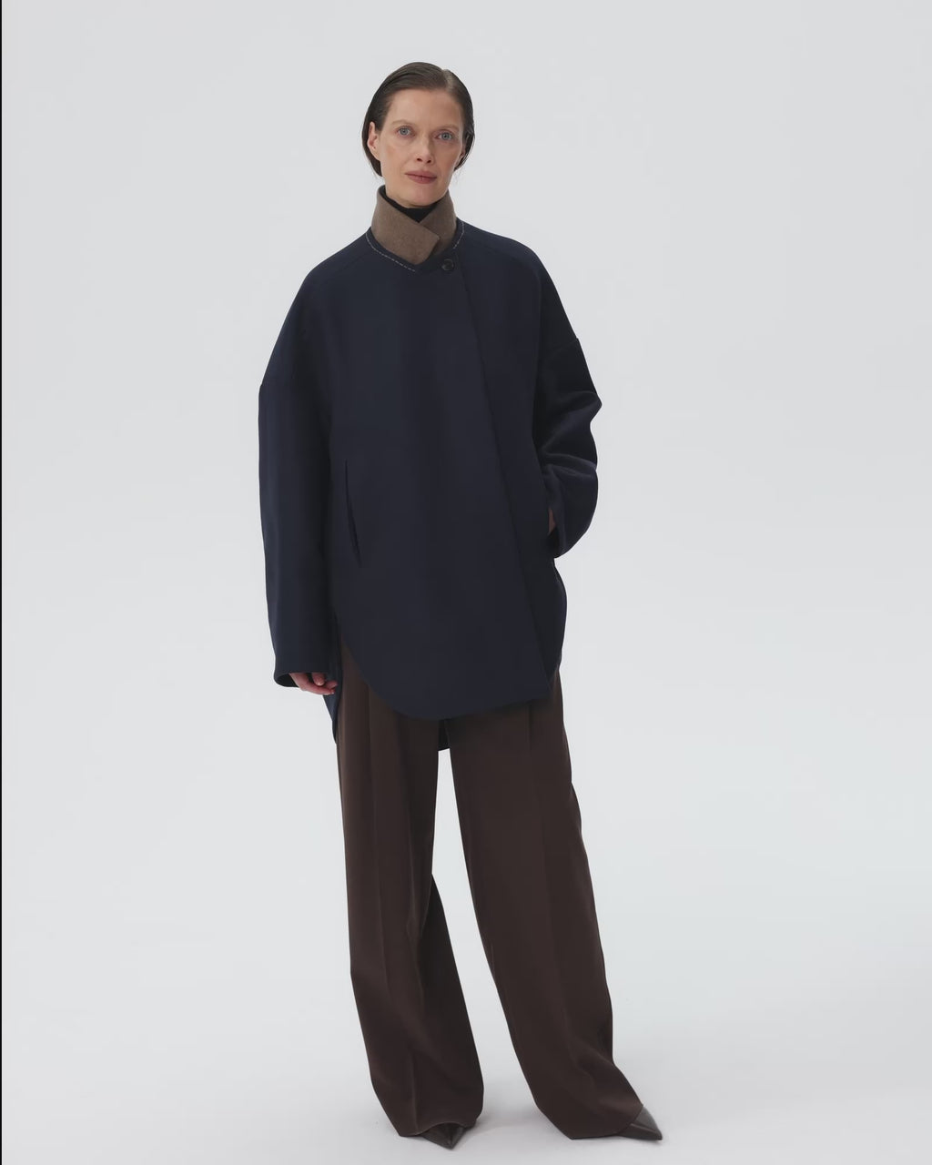 T-shirt Coat Midnight Blue
